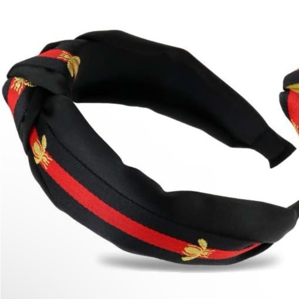 Bumblebee embroidered headbands 🐝
